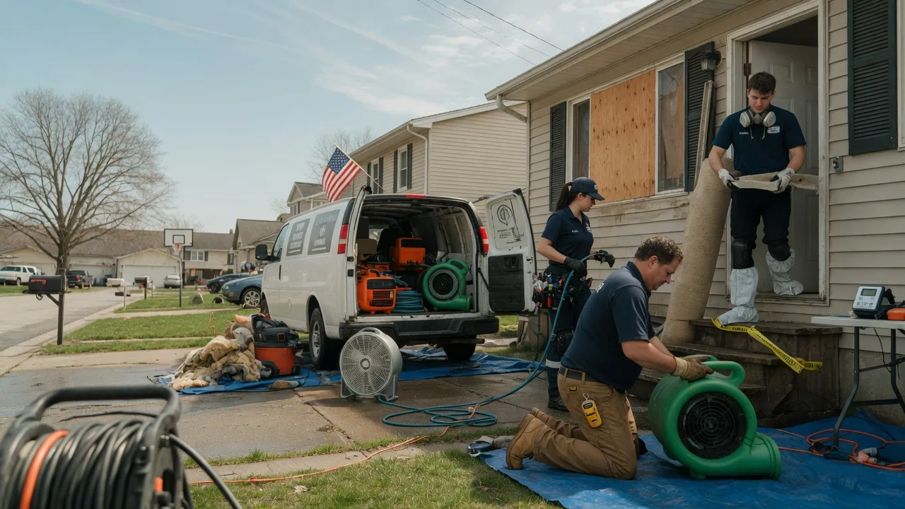Water Damage Restoration in Biscoe, NC near me